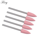 Rubber Silicone Milling Cutter for Manicure Stones Nail Drill Bit Machine Manicure Accessories Nail Buffer Polisher Grinder Tool