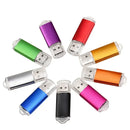 50Pcs/lot USB 2.0 Flash Drive 128MB 1GB2GB 4GB 8GB Pen Drive 16GB Pendrive 32GB USB Stick 64GB Memory Flash Disk Free Laser Logo