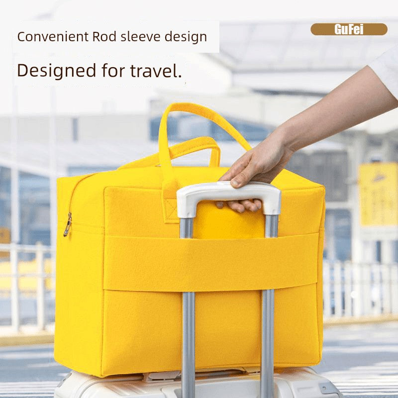 Cartoon Bag Travel Bag Storage Hand Bag Large Capacity Kids Luggage Bag Trolley Case Luggage Bag Felt Bag Lightweight