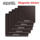 Ender 3 V3 SE Magnetic Sticker With 3M Adhersive 235/310/350mm MK3S 3D Printer Bed Base Build Plate Tape For Creality K1 K1 Max