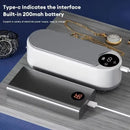1pc High-Frequency Ultrasonic Glasses Cleaner Machine - Wireless Control, Multi-Purpose Cleaning for Eyewear and Accessories