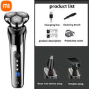 Xiaomi 3-in-1 Double Head 5000 Digital Display Head Electric Shaver Washable Rechargeable Brushless Men's Fast Charge Razor ﻿