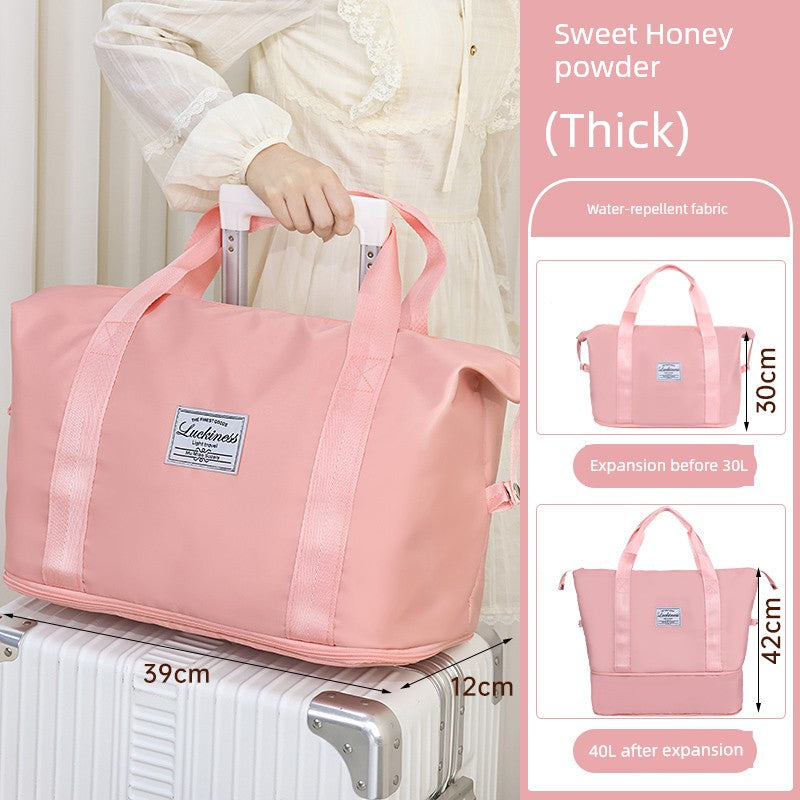 Portable Short-Distance Travel Bag with Trolley Case