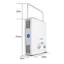 LPG Propane Gas Tankless Water Heater 6L Outdoor Camping Instant Bath With Shower Head Hot Water Heater Boiler Car Truck Tent