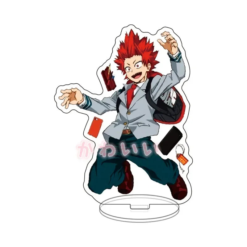 Anime Izuku Midoriya Katsuki Bakugo Tomura Shigalaki OCHACO URARAKA Acrylic Stand Doll Game Figure Model Plate Cosplay Toy Gift