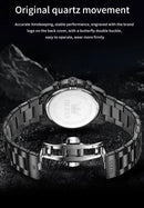 OLEVS 3660 Mens Watch Business Simply Original Quartz Watch Waterproof Luminous Watch For Man Multifunctional Chronograph Reloj