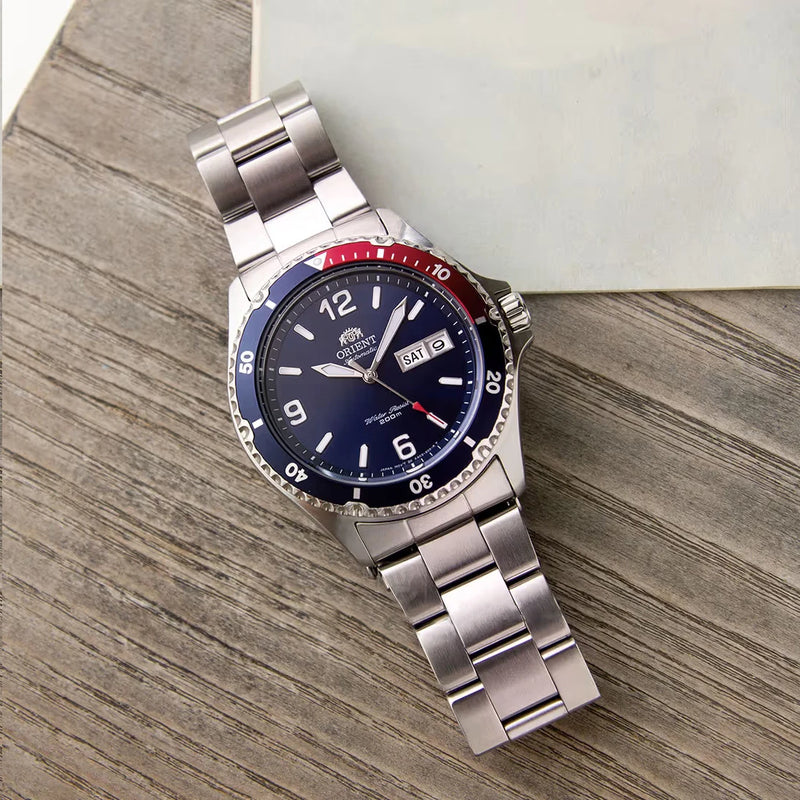 Orient Original Japanese watch Automatic Mechanical Watches 200m Waterproof Men's Watch Luminous FAA02003B9