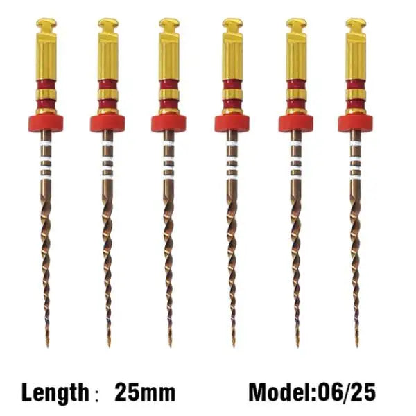 Dental 6Pcs/Box COXO SOCO PROFiles Nickel Titanium Heat Activation Root Canal File Endodontic Rotary Files Dental Materials