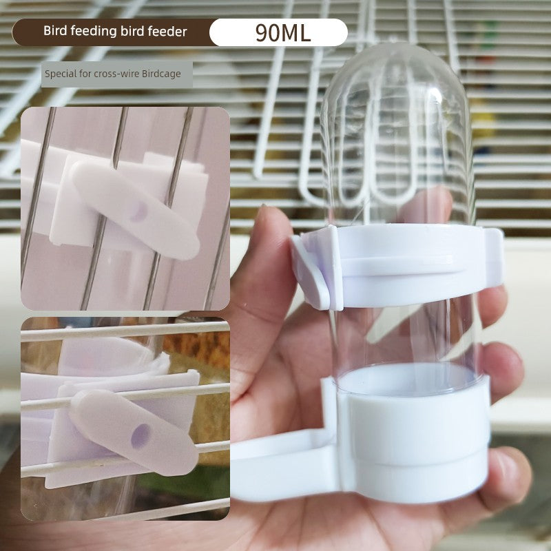 Automatic Parrot Bird Cage Accessories Water Fountain