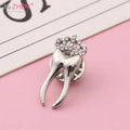 Cartoon Brooch Dentist Badge Brooch Tooth And Toothbrush Enamel Tooth Brooches For Dentist Clothes Decoration Accessories Gift