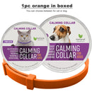 Pet Calming Collar for Cats Effective Relief Reduce Anxiety Stress Pheromones Relaxing Breakaway Collar for Kittens Puppies Dogs