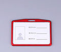 Women Men Bank Credit Card ID Holder Aluminium Alloy Business Card Case Work Card Badge Lanyard Holder Protector Cover