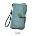 High Quality Women Wallet RFID Anti-theft Leather Wallets For Woman Long Zipper Large Ladies Clutch Bag Female Purse Card Holder