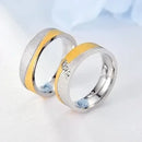 SOHOT  Titanium Steel Variety Couple Ring Jewelry For Lovers' And Unisex Punk Fashion Simple Travel Wedding Party Gift Wholesale