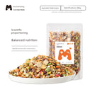 Little Hamster Food Basin Ceramic Rice Bowl Flower and Mouse Djungarian Hamster Special Daily Necessities Cage Toy Set Food Bowl