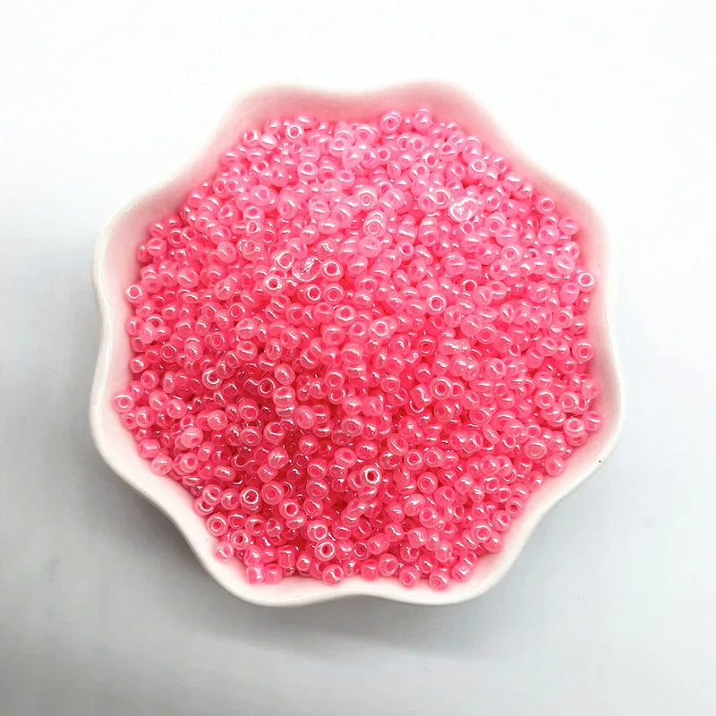 15g/lot 2mm 3mm 4mm Effect of The Cream Charm Czech Glass Seed Beads DIY Bracelet Necklace Beads for Jewelry Making Accessories