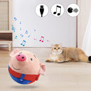 Electronic Pet Dog Toy Music Vibration Bouncing Jump Ball Toys Singing Talking Interactive Plush Doll Gifts for Dogs and Cats
