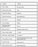 Robotic Window Cleaner Dual Water Spray,High Vacuum Suction Electric Window Washing Machine Smart Home Wall Glass Cleaning Robot