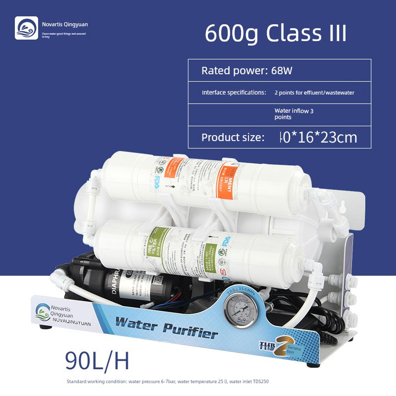 Nuohua Qingyuan Large-Flow Aquarium Fish Farming Ro Machine Water Purifier Fish Tank Sea Tank Water Changing and Hydrating Filter Water Purifier