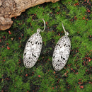 Retro Ethnic Style Carved Pattern Hypoallergenic Earrings Suitable for Women Fashionable Elegant Charming Jewelry Girls Gifts