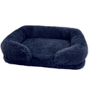 New Large Dog Bed Dog Plush Pet Bed Winter Thickened Pad Dog Sleeping Bed Sofa Removable Pad Dog Small Large Dog square kennel