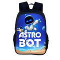Astro bot student Bookbag Notebook School Backpacks 3D Print Oxford Waterproof Boys/Girls Travel Student Backpacks