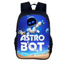 Astro bot student Bookbag Notebook School Backpacks 3D Print Oxford Waterproof Boys/Girls Travel Student Backpacks