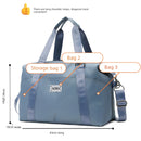 Short Distance Female Cosmetics Bag Student Living in School Can Cover Trolley Case