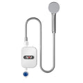 Instant Water Heaters Thermostatic Shower Water Heating Device 304 Stainless Steel Tankless Rapid Heating LCD Digital for Hotel