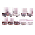 8/10PC Professional Universal Hair Clipper Limit Guide Comb For Wahl Trimmer Cutting Guide Comb Haircut Tools Barber Accessories