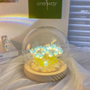 Handmade DIY Tulip Cloud Flower Sea Small Night Light Creative Light Atmosphere Light Transparent 7 Night Lovers' Best Friend