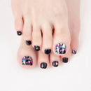 Sanuxc Toe Nail Sticker Self Adhesive Nail Polish Sticker Plain Stickers Nail Decoration Minimalist Nail Wraps Full Cover