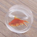 2Pcs Acrylic Liquid Goldfish Ear Plug Double Flared Saddle Flesh Tunnel Gauge Stretcher 8mm-18mm