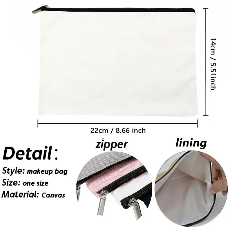 Mafalda Cute Anime Cosmetic Makeup Bag Pencil Organizer Zipper Kawaii Make Up Pouch Purse Travel Toiletry Bags Gift