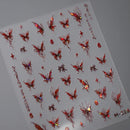 1 pc 5D Embroidery Bee Nail Art Sticker Embossed Butterfly Insect Nail Sticker High Quality Nail Art Design Decoration Sticker