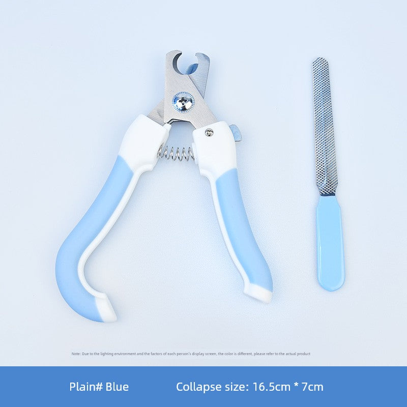 Cat Nail Scissors Handy Gadget Dog Pet Special Nail Clippers Knife LED Light Blood Line Anti-Bleeding Novice Rabbit