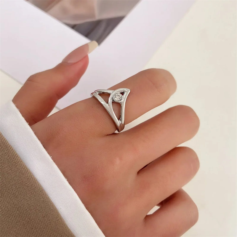 Game Trinket Jewelry Valorant Sage Jett Knife Ring Women Girl Cosplay Costume Props Accessories Reyna Rings for Finger Choker