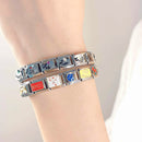 Hapiship 2023 Fashions Game Moon Bingo Princess Heart Charm Links Fit 9mm Bracelet Stainless Steel Making DIY Jewelry DJ717-D