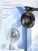 Fish Tank Small Fan Cooling Artifact Fish Globe External Circulation Heat Dissipation Refrigerator Aquarium Applicable Refrigerator