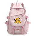 Disney The Lion King Simba Boys Girls Kids School Book Bags Women Bagpack Teenagers Travel Backpack Mochila Escolar