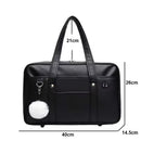 Japanese two-dimensional student JK uniform bag girl PU schoolbag COS wear-resistant waterproof one-shoulder Messenger handbag