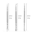 إبر إزالة الرؤوس السوداء الألمانية الجديدة لحب الشباب والبثور ومشبك الرؤوس السوداء وملاقط إزالة العيوب من Beauty Artifact أداة إبرة