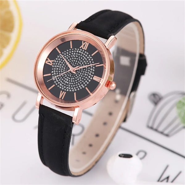 Watches For Men Digital Women'S Casual Quartz Leather Strap Analog Wrist Watch Minimalist Creative Electronic Watch tReloj Mujer
