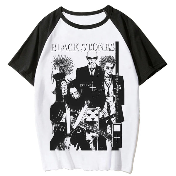 Nana t-shirts women Y2K streetwear funny top girl 2000s clothing