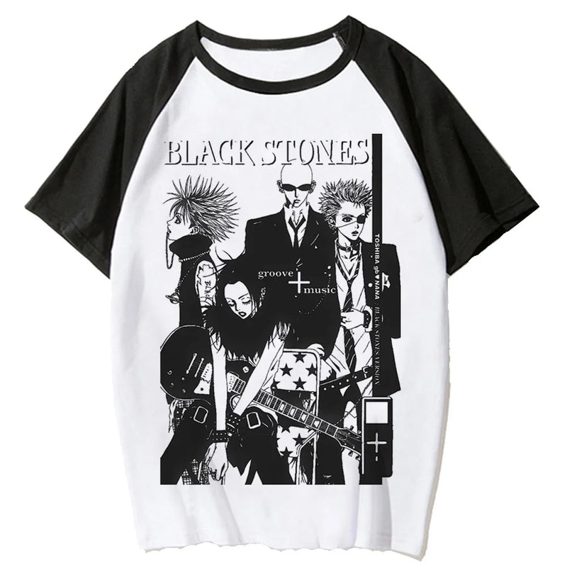 Nana t-shirts women Y2K streetwear funny top girl 2000s clothing