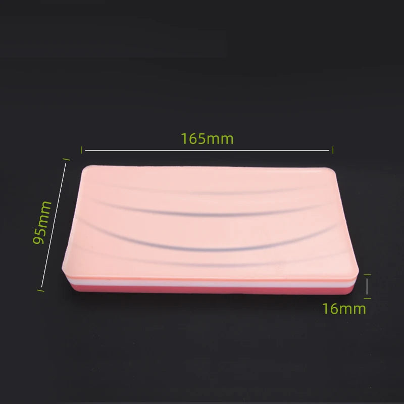 Surgical Suture Lifelike Training Skin Operate Suture Practice Model Training Pad Needle Scissors Tool Kit Teaching