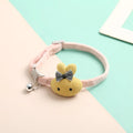 Cute knitting Flower Bell Collar Adjustable Cat Necklace Pet Collar Traction Safety Buckle Necklace Small Dog Dog Supplies
