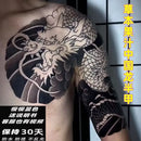 Herbal Dragon Temporary Tattoos for Women Man Arm Tattoo Art Waterproof Tattoo Lasting Japanese Sticker Tatuajes Temporales