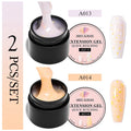 2/3pcs Extension Nail Polish Set Clear White Pink Gold Foil Glitter Quick Builder Gel Uv Led Nail Glue Nail Tips Extension Kit