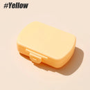 1PCS 6 Compartment Pill Box, Moisture Proof Pill Case, Travel Pill Organizer for Pocket Purse, Daily Portable Vitamin Box